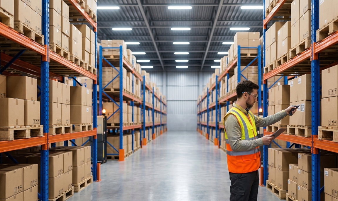 WDX 3PL warehousing and order fulfillment facility in Calgary.